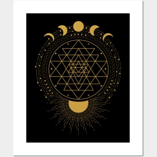 Sri Yantra | Sacred Geometry Posters and Art